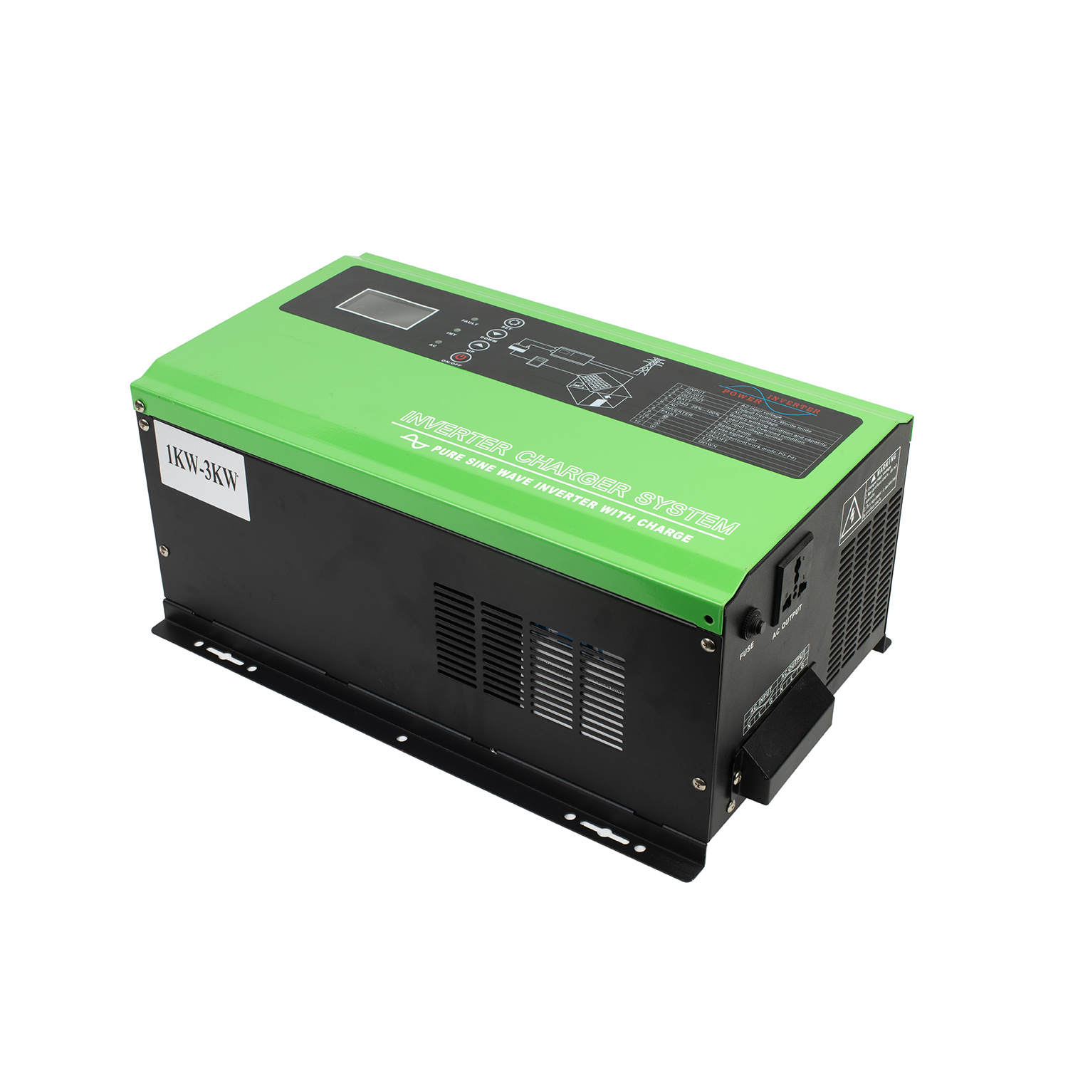 Off Grid Solar Inverter 48V 6000W - Inwerter solarny off-grid czysta sinusoida 24V