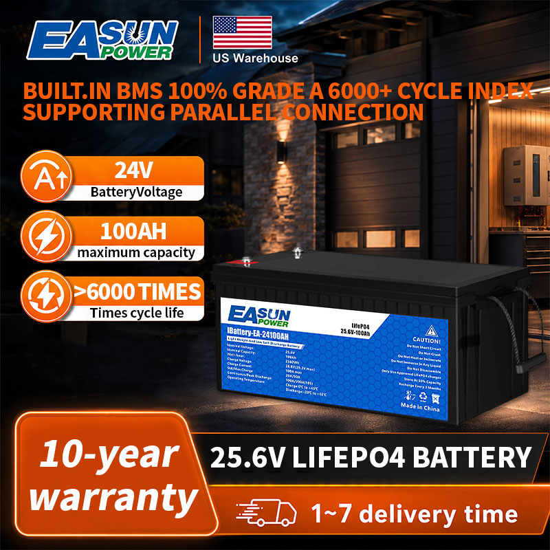 Grid Tie Inverter Limiter 2000W - EASUN POWER – akumulator litowo-żelazowo-fosforanowy 24