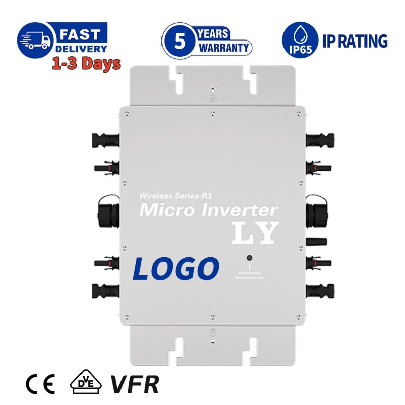Micro Inverter 1400W Solar Grid Tie - Wodoodporny Mikroinwerter Solarny Sieciowy z Kontrolą