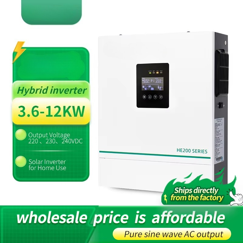 Hybrid Solar Inverter 5.5Kw Mppt 48V - Falownik solarny hybrydowy 3.6kW 5.5kW 6.2kW