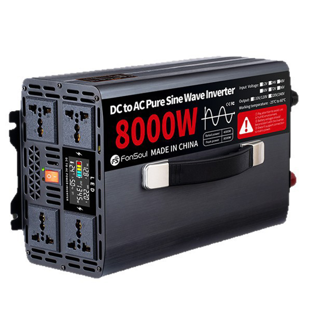 Przenośny inwerter sinusoidaln – Pure Sine Wave Inverter 5000W 48V 220V recenzja i cena