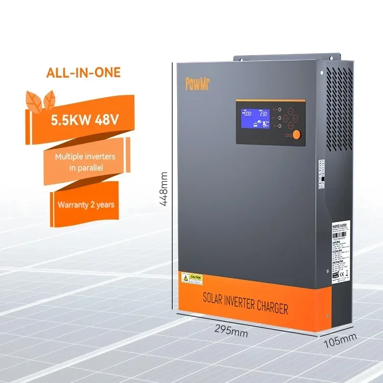 Hybrydowy falownik solarny 3-f – Hybrid Solar Inverter 5.5Kw Mppt 48V recenzja i cena