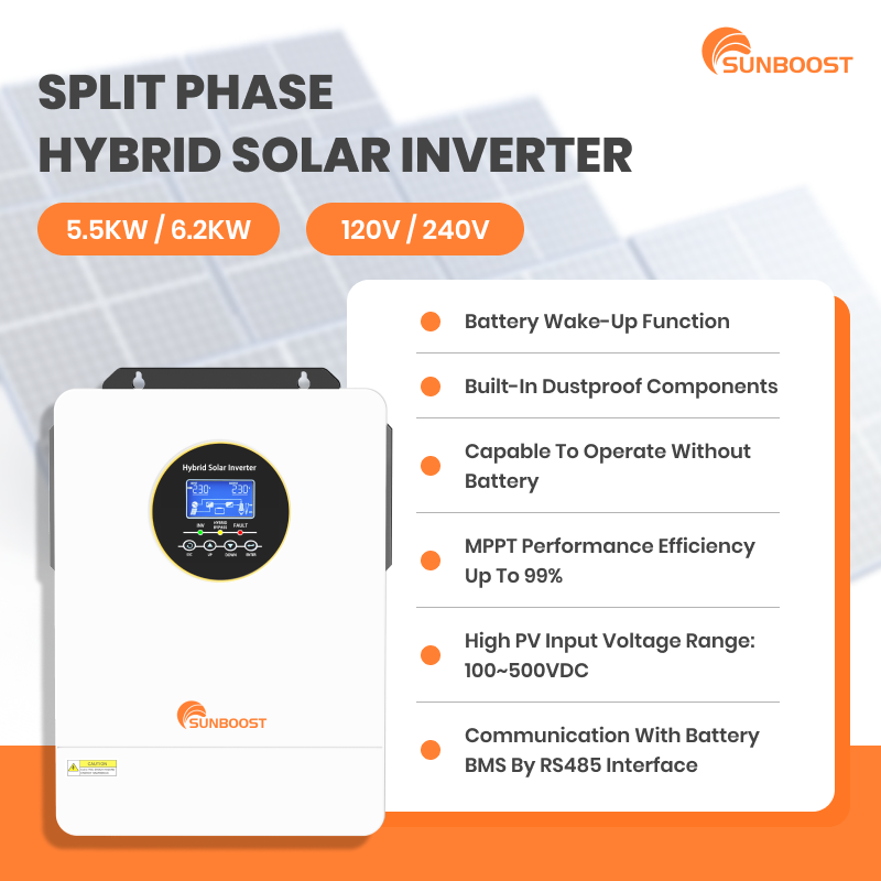 Inwerter Sunboost 3kW 4kW 5000 – Hybrid Solar Inverter 5.5Kw Mppt 48V recenzja i cena