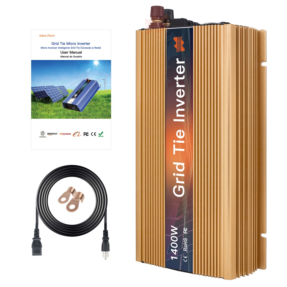 1400W 10.5 - 50VDC do AC90 - 1 – Micro Inverter 1400W Solar Grid Tie recenzja i cena