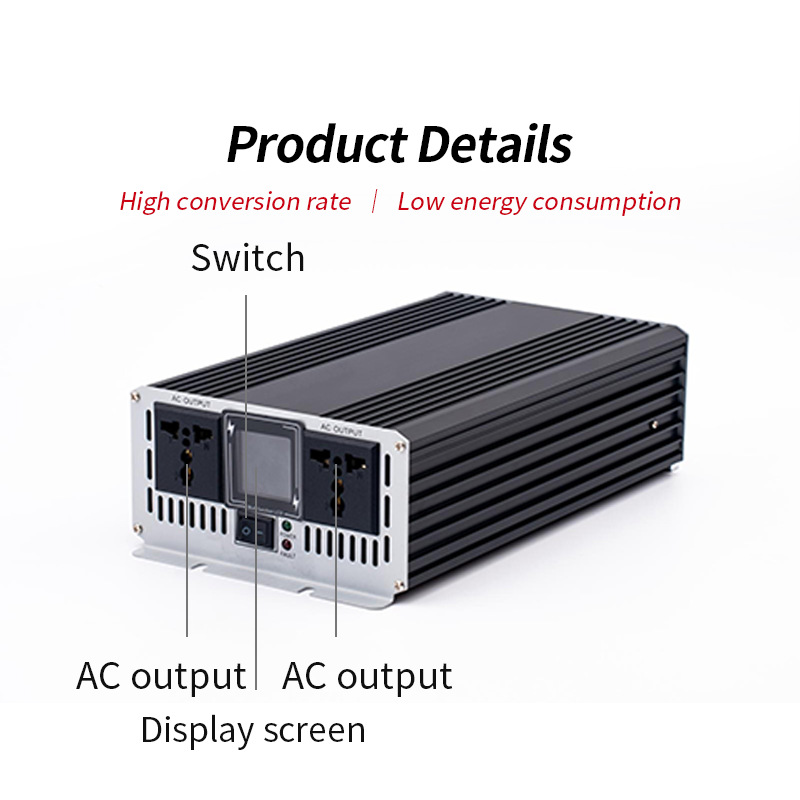 6000W 5000W 4000W 3000W Inwert – Pure Sine Wave Inverter 5000W 48V 220V recenzja i cena